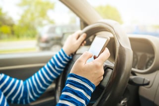 Could the spike in driving deaths be correlated to in-car mobile device usage?